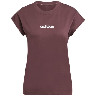 Adidas Essentials Linear Cotton Damen T-Shirt
