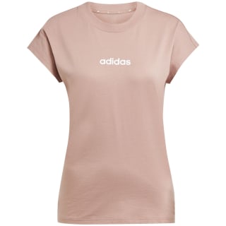 Adidas Essentials Linear Cotton Damen T-Shirt