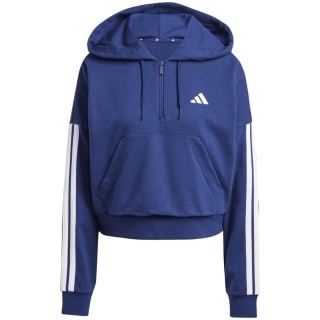 Adidas W 3S FT QZ HD Damen Kapuzensweater