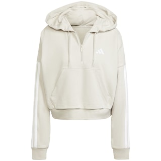 Adidas W 3S FT QZ HD Damen Kapuzensweater