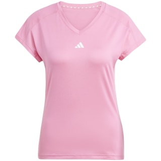 Adidas Aeroready Train Essentials Minimal Branding V-Neck Damen T-Shirt