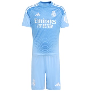 Adidas Real Madrid 25/26 Home Torwart Set Kinder Jogginganzug