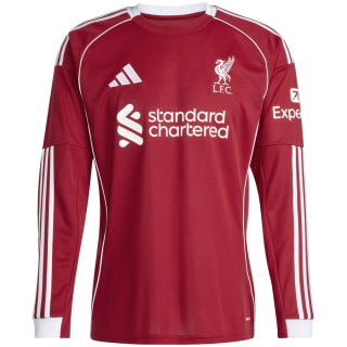 Adidas Liverpool FC 25/26 Home Langarm Herren Trikot Adidas Liverpool FC 25/26 Home Langarm Herren Trikot
