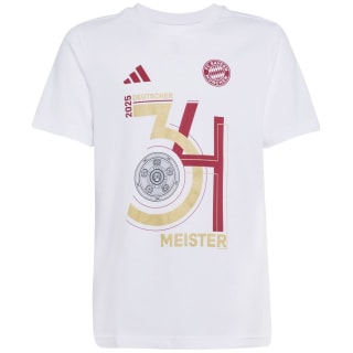 Adidas FC Bayern München Championship Winner Kinder T-Shirt