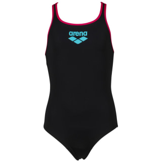 Arena Biglogo Junior Swim PRO Back ONE Piece Mädchen Schwimmanzug