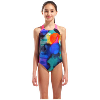 Arena Spray Paint Swim Pro Back Mädchen Schwimmanzug