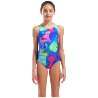 Arena Spray Paint Swim Pro Back Mädchen Schwimmanzug