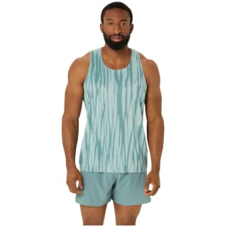 Asics Road All Over Print Singlet