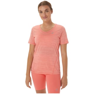 Asics Race V-Neck Damen T-Shirt