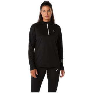Asics Icon Half-Zip Damen T-Shirt