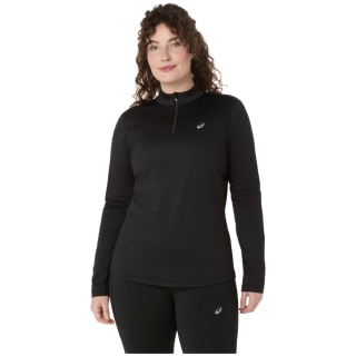 Asics Core Half-Zip Winter Damen T-Shirt