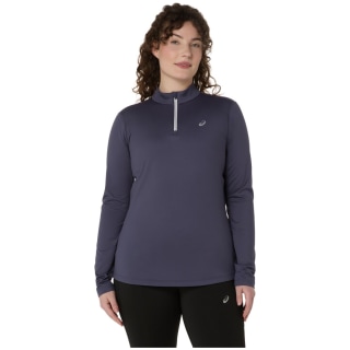 Asics Core Half-Zip Winter Damen T-Shirt