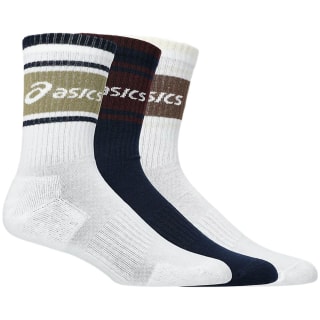 Asics 3er-Pack Logo Crew Unisex Strümpfe