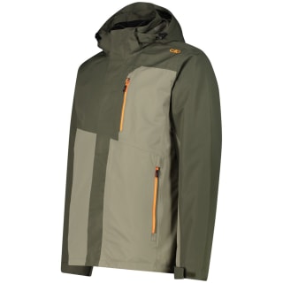 CMP Jacket Zip Hood Detachable Inner Jacket Herren Doppeljacke