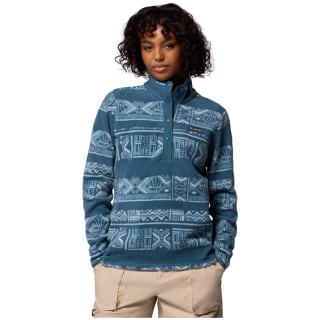Columbia Benton Springs Printed 1/2 Snap Damen Rollkragenpullover
