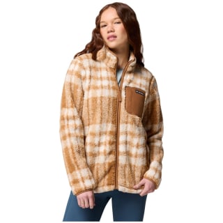 Columbia West Bend Print Full Zip II Damen Rollkragenpullover