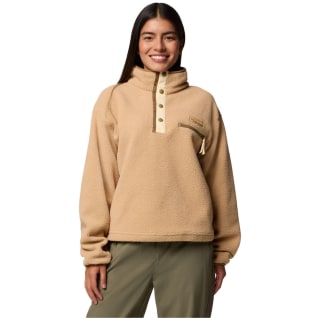 Columbia Helvetia II Cropped Half Snap Fleece Damen Rollkragenpullover