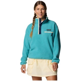 Columbia Helvetia II Cropped Half Snap Fleece Damen Rollkragenpullover