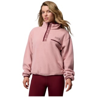 Columbia Helvetia II Cropped Half Snap Fleece Damen Rollkragenpullover