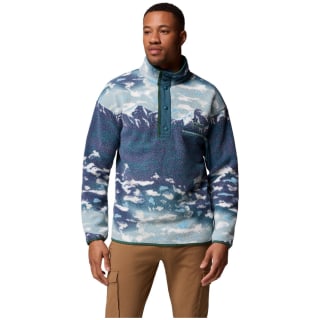 Columbia Helvetia II Printed Half Snap Fleece Herren Rollkragenpullover Columbia Helvetia II Printed Half Snap Fleece Herren Rollkragenpullover