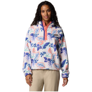Columbia Helvetia II Printed Cropped Half Snap Damen Rollkragenpullover