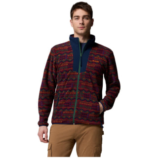 Columbia Sequoia Grove Printed Full Zip Herren Rollkragenpullover