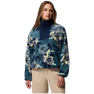 Columbia Sequoia Grove Printed Half Zip Damen Rollkragenpullover