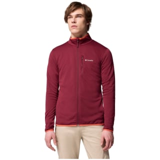 Columbia Essential Hike Grid Fleece Full Zip Herren Rollkragenpullover