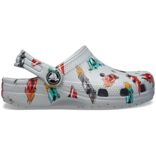 Crocs Classic Race Cars Graphic Kinder Clogs