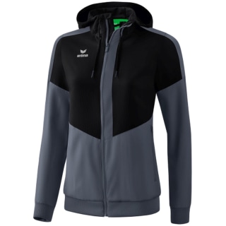 Erima Squad mit Kapuze Damen Fußballjacke