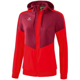 Erima Squad mit Kapuze Damen Fußballjacke