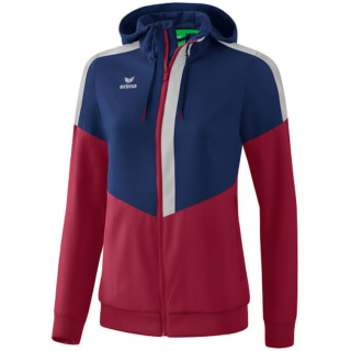Erima Squad mit Kapuze Damen Fußballjacke