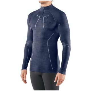 Falke Wool-Tech Zip Regular Herren Unterhemd