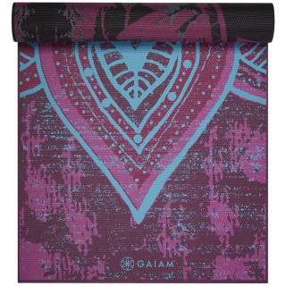 Gaiam Be Free Yoga 6mm Premium Reversible Yoga-Matten