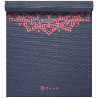 Gaiam Pink Marrakesh Yoga 4mm Classic Printed Yoga-Matten