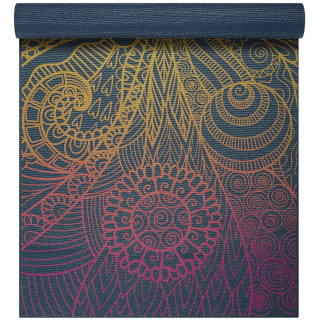 Gaiam Vivid Zest Yoga 4mm Classic Printed Yoga-Matten Gaiam Vivid Zest Yoga 4mm Classic Printed Yoga-Matten