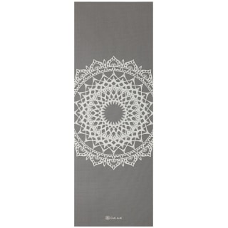 Gaiam Dark Greige Marrakesh Yoga 5mm Printed Yoga-Matten