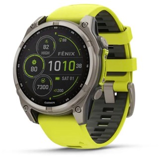 Garmin fēnix® 8 - 47 mm Solar SapphireCarbongrau DLC