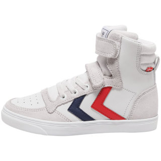 Hummel Slimmer Stadil Leather High Junior Kinder Freizeitschuhe