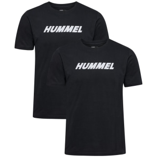 Hummel Eletal 2er-Pack Logo Herren T-Shirt