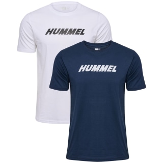 Hummel Eletal 2er-Pack Logo Herren T-Shirt