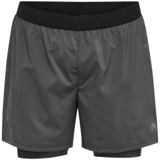 Hummel 2-In-1 Running Herren Shorts