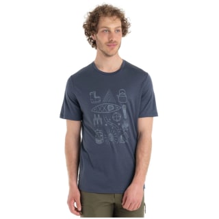 Icebreaker Merino 150 Tech Lite II Camp Essen Herren T-Shirt