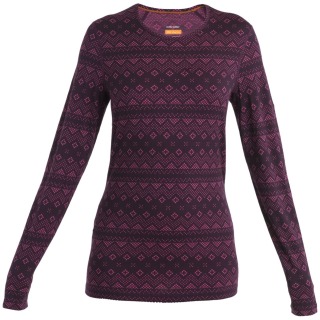Icebreaker Merino 200 Oasis Crewe First Snow Damen Unterhemd
