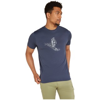 Icebreaker Merino 150 Tech Lite T Skiing Yeti Herren T-Shirt