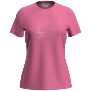 Icebreaker Merino 150 Tech Lite Van Camp Damen T-Shirt