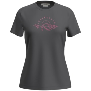 Icebreaker Merino 150 Tech Lite Sunrise Sumit Damen T-Shirt Icebreaker Merino 150 Tech Lite Sunrise Sumit Damen T-Shirt