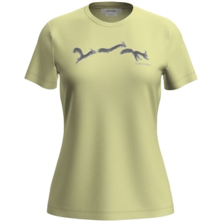 Icebreaker Merino 150 Tech Lite Airbourne Squ Damen T-Shirt Icebreaker Merino 150 Tech Lite Airbourne Squ Damen T-Shirt