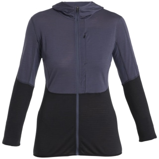 Icebreaker Merino 200 Realfleece Descender Zip H Damen Kapuzensweater