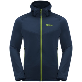 Jack Wolfskin Kolbenberg Hooded Full Zip Herren Fleecejacke